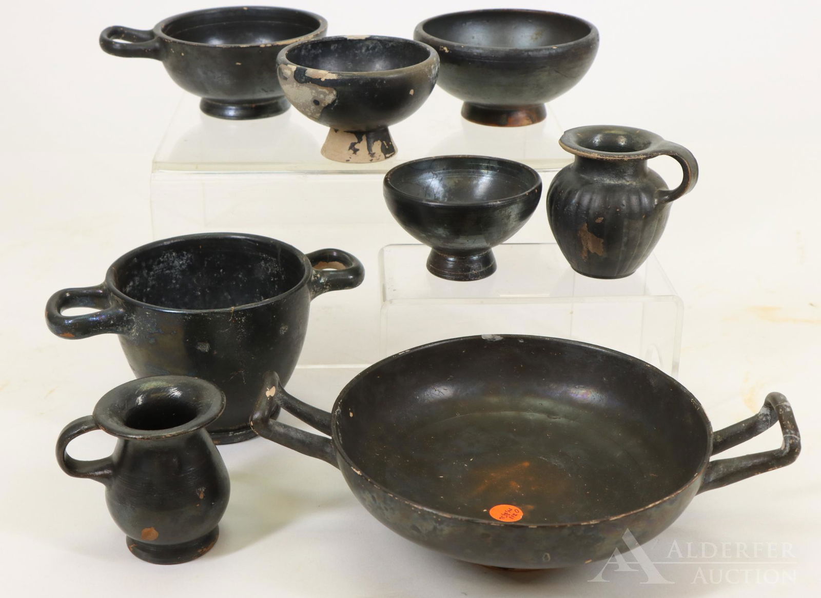 Ancient Greek Blackware Pottery (1 of 19)