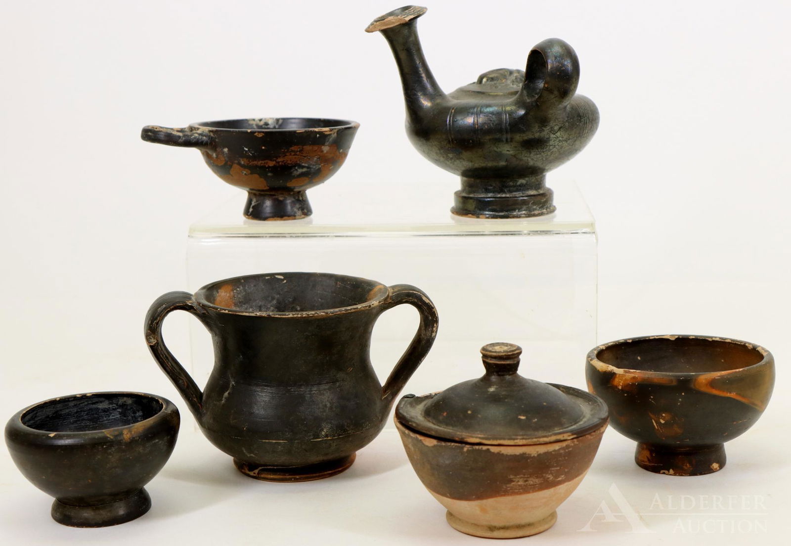Ancient Greek Blackware Pottery (1 of 16)