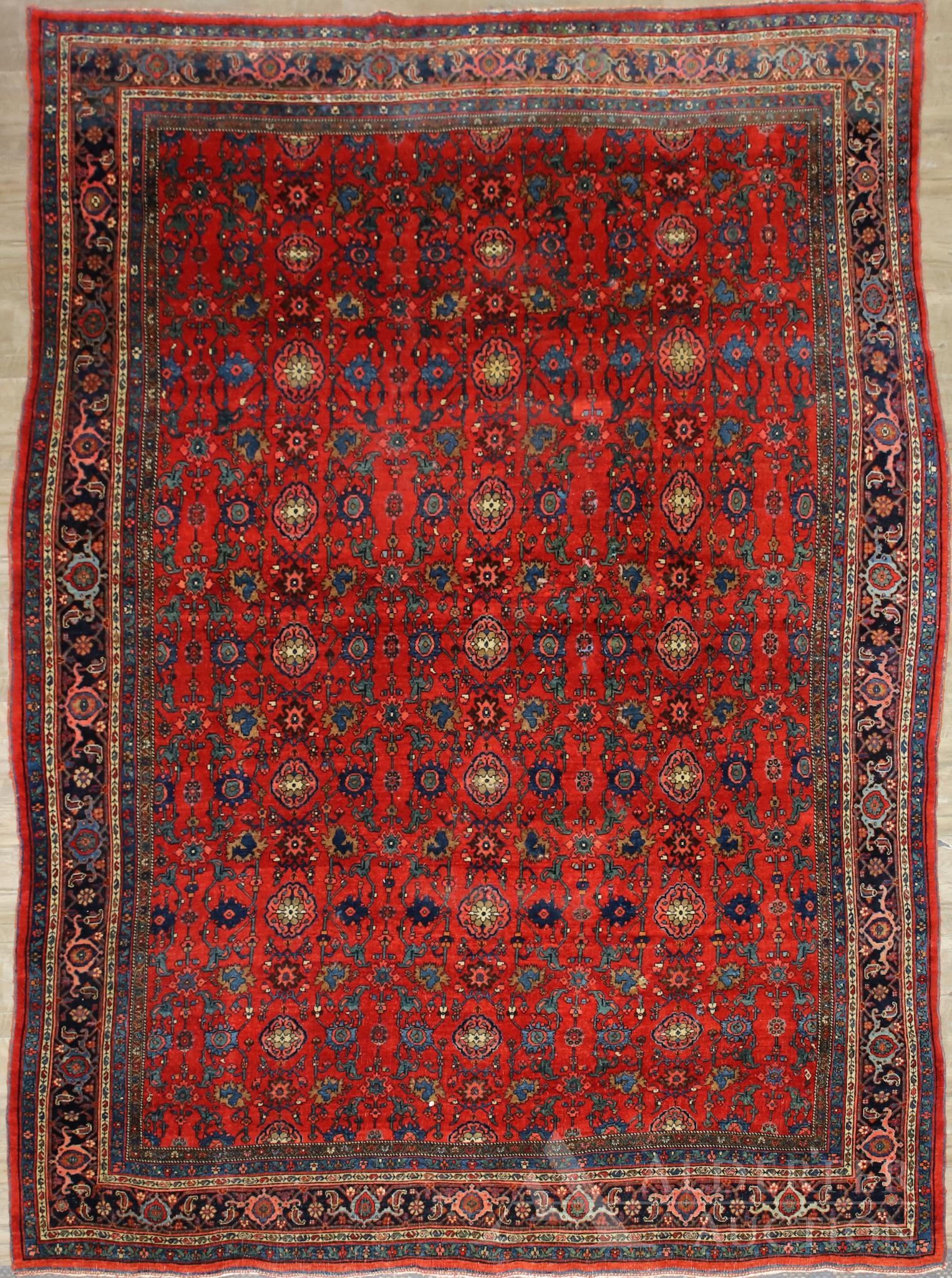 Persian Bijar Room Size Carpet (1 of 13)