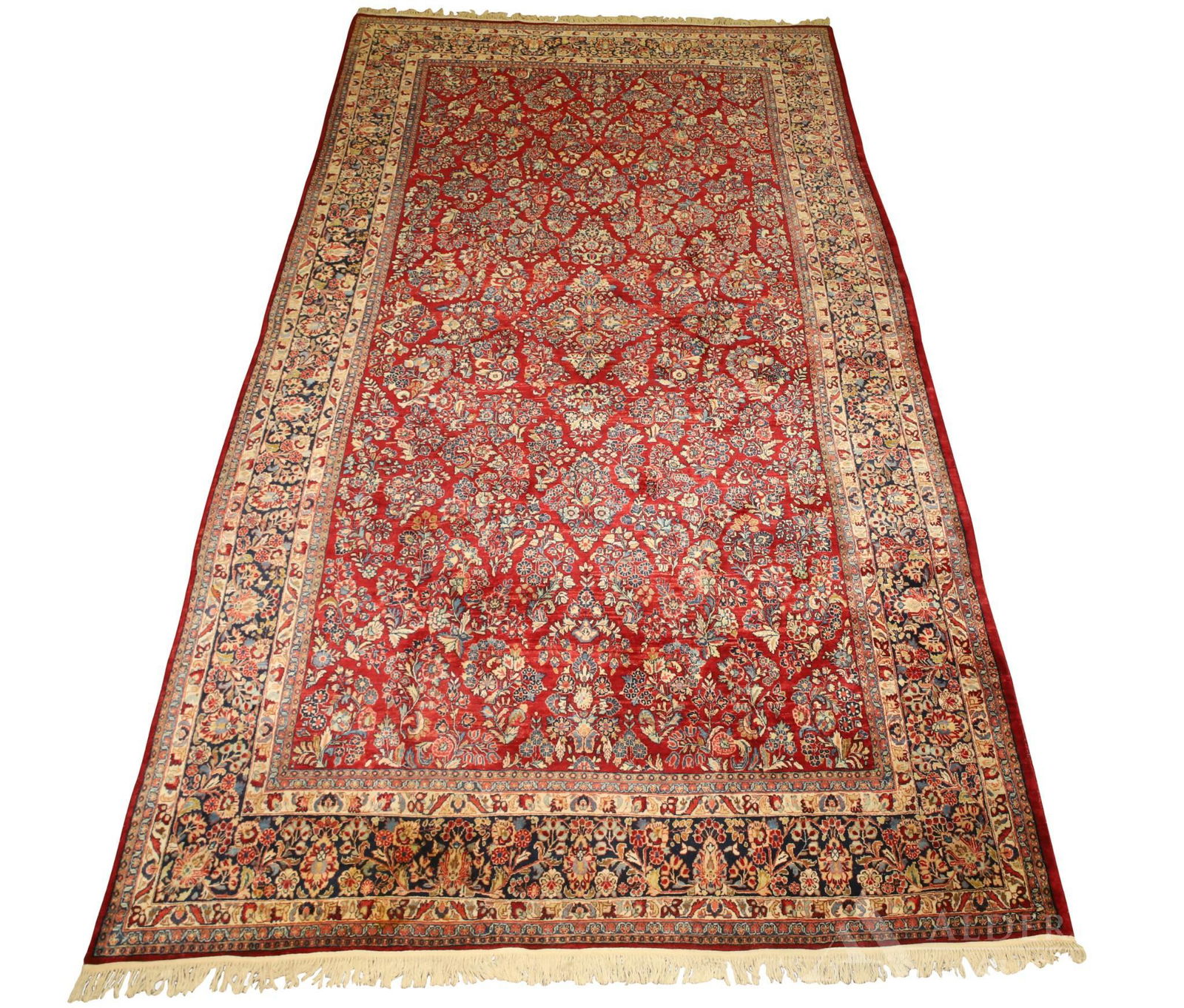 Persian Sarouk Large Room Size Carpet (1 of 14)