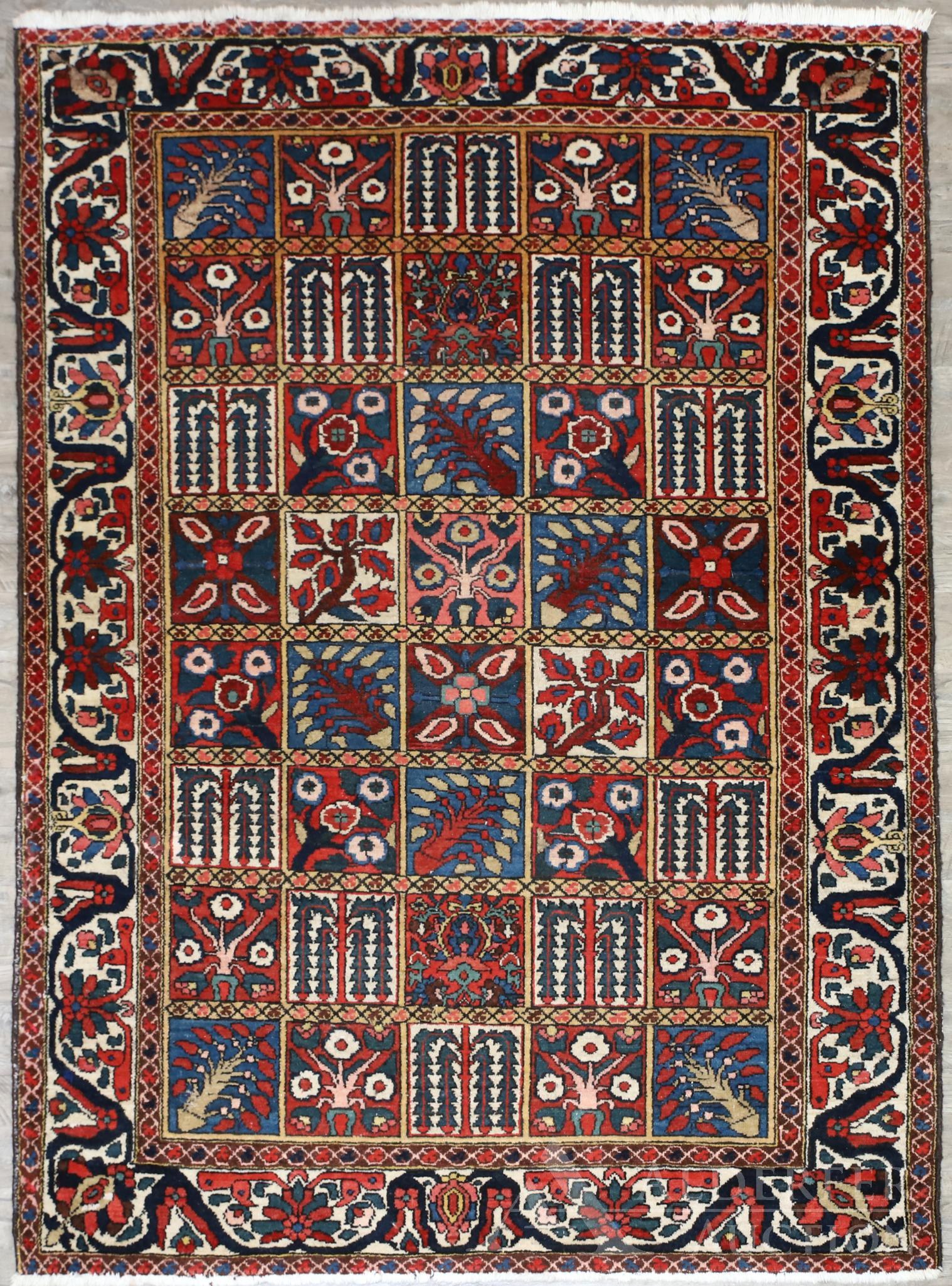 Persian Bakhtiari Area Rug (1 of 11)