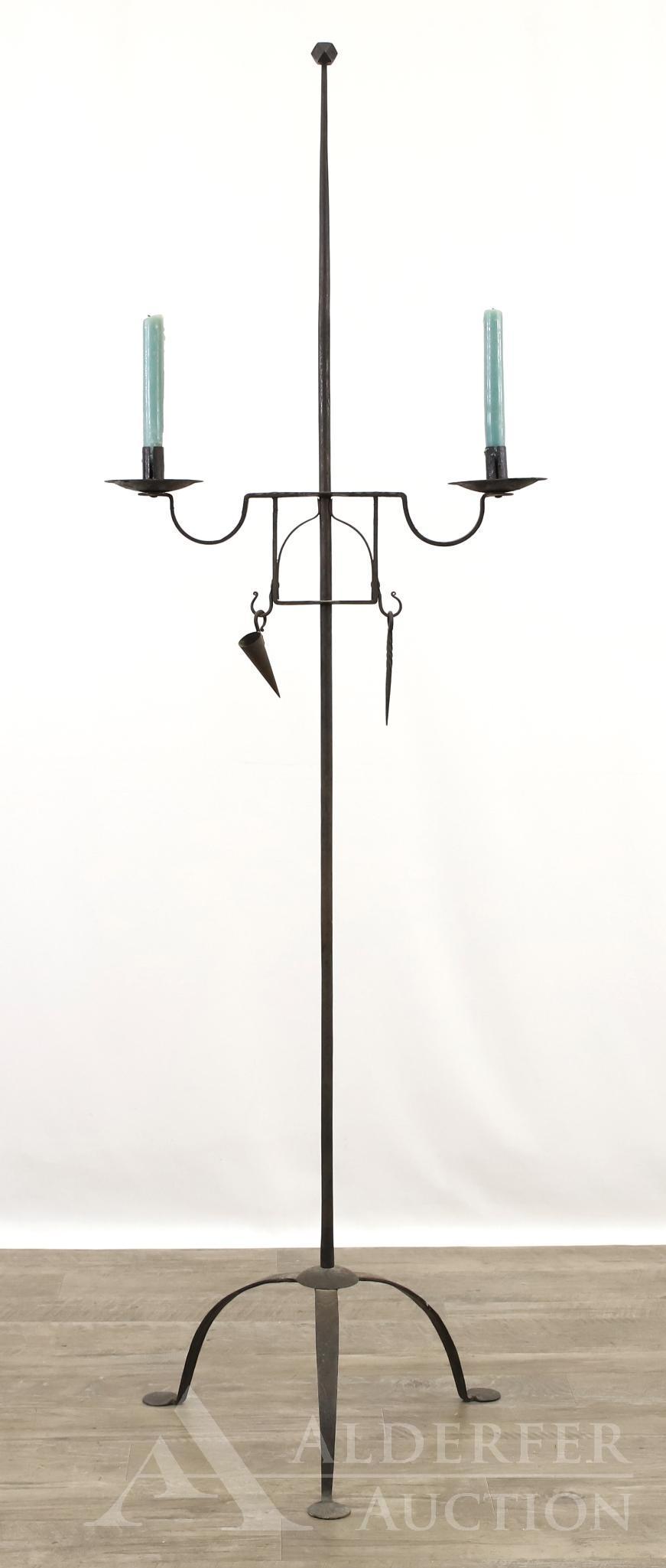 Wrought Iron Candle Stand (1 of 5)