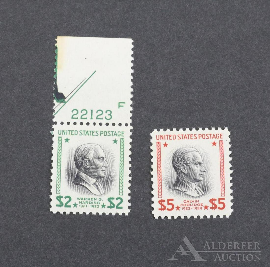 US Stamps #833, #834 (1 of 2)
