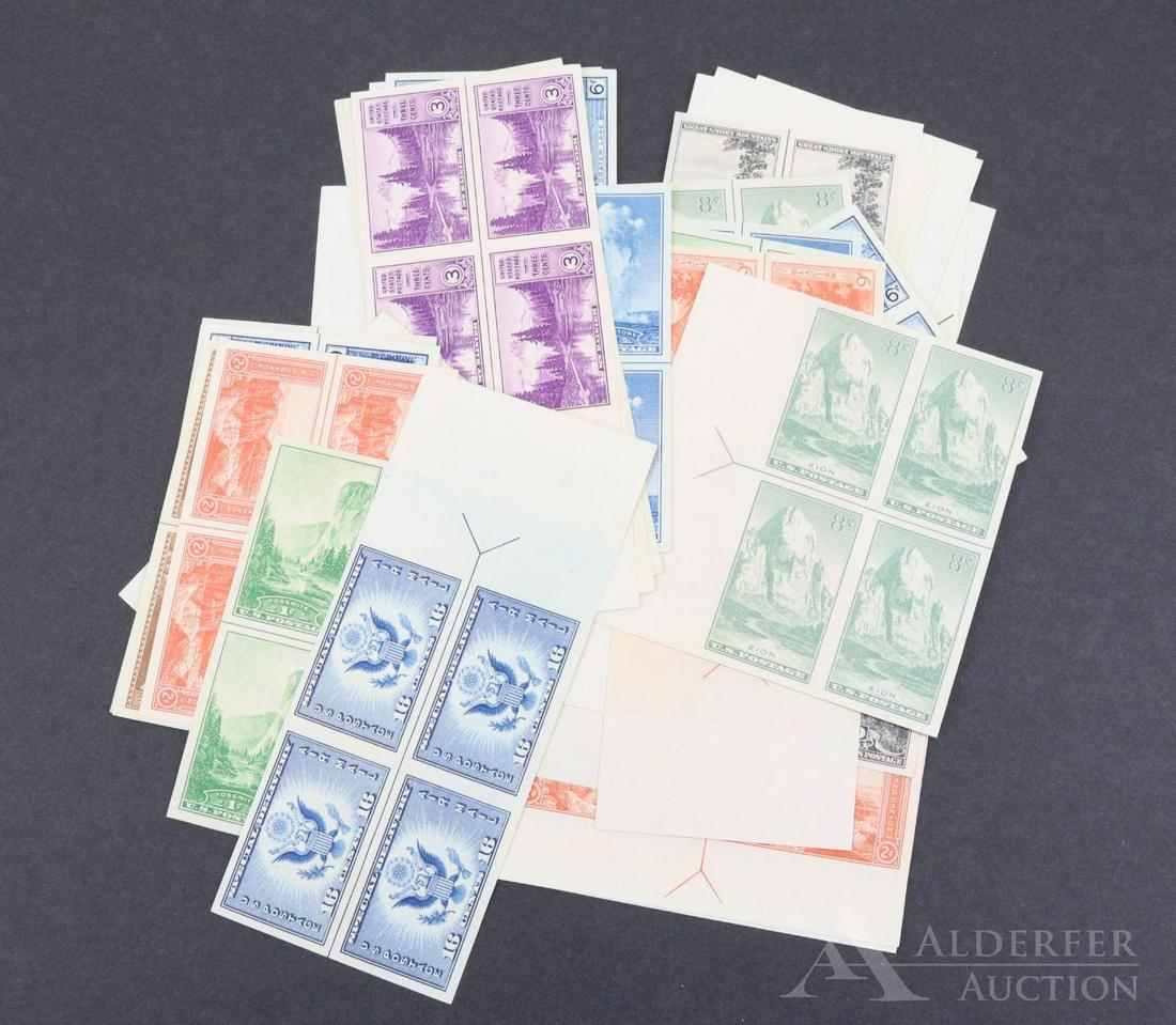 US Stamps #756-#765, #771 (1 of 1)