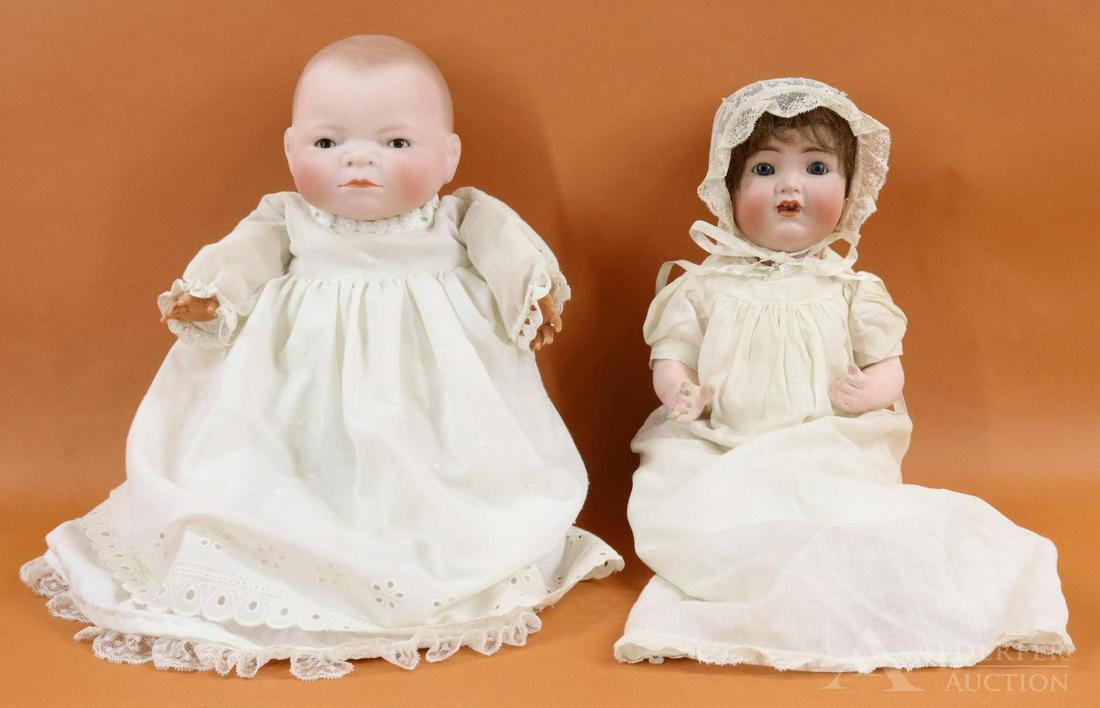 LOT OF ANTIQUE BISQUE HEAD BABY DOLL(S). (1 of 10)