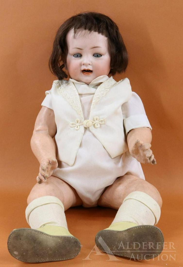 LOT OF ANTIQUE BISQUE HEAD BABY/TODDLER DOLL(S). (1 of 7)