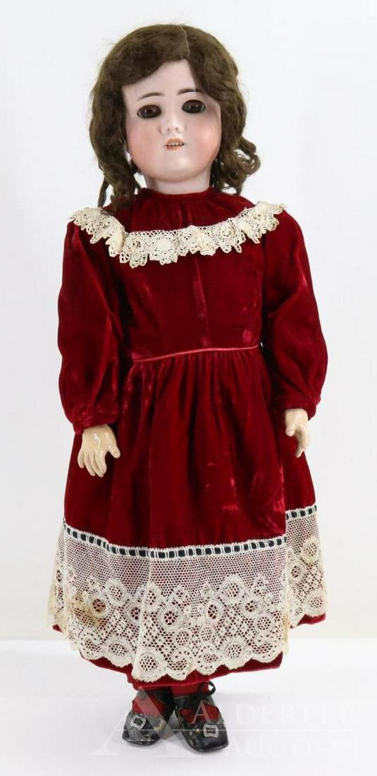 ANTIQUE BISQUE HEAD DOLL. (1 of 9)
