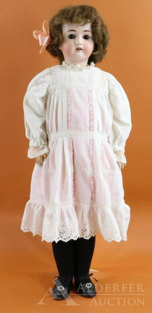 ANTIQUE BISQUE HEAD DOLL. (1 of 9)