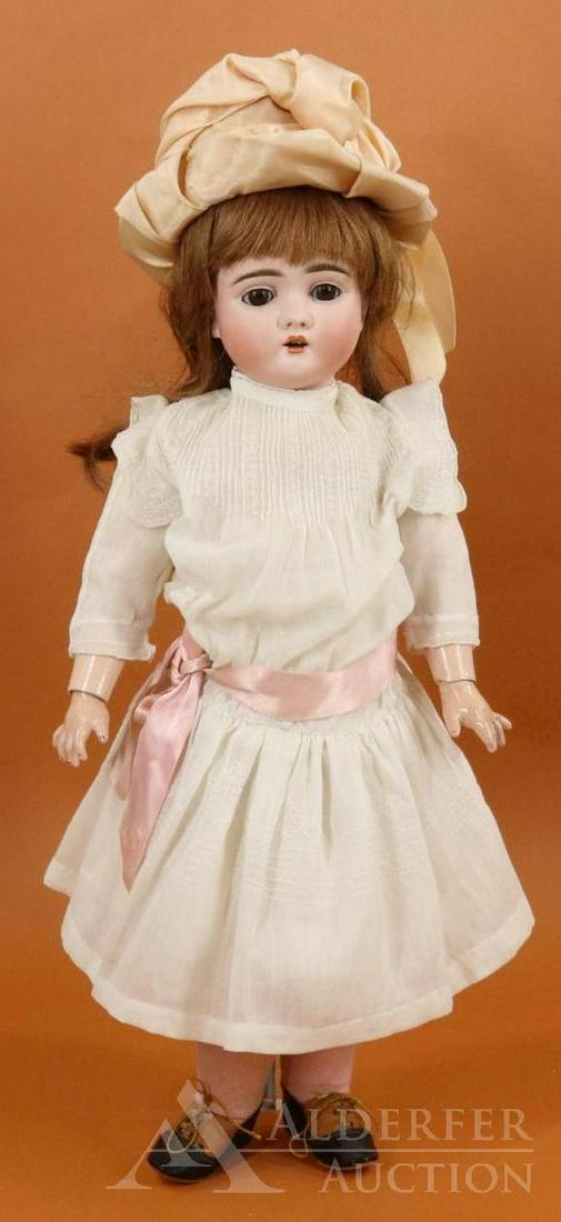 ANTIQUE BISQUE HEAD DOLL. (1 of 9)