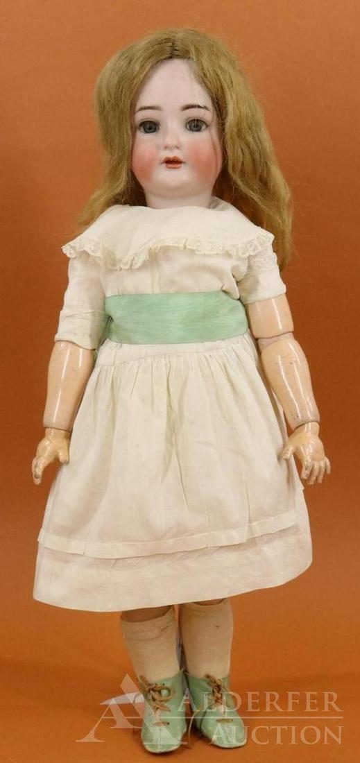 ANTIQUE BISQUE HEAD DOLL. (1 of 9)