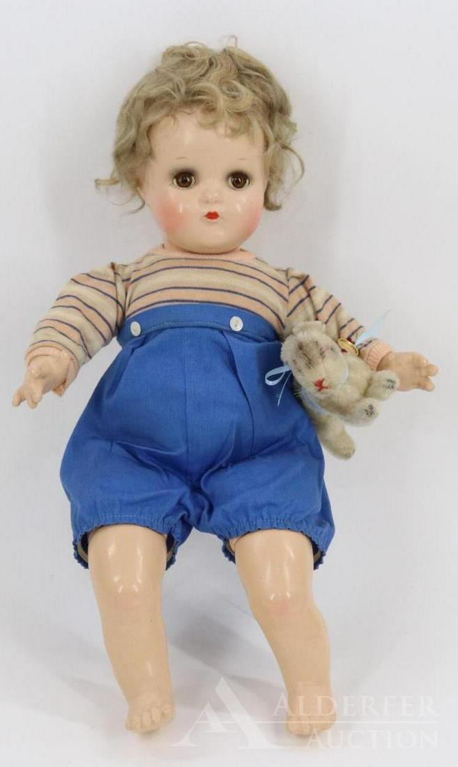 LOT OF COMPOSITION DOLLS. (1 of 9)