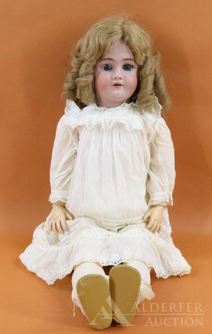 GERMAN BISQUE HEAD DOLL. (1 of 10)