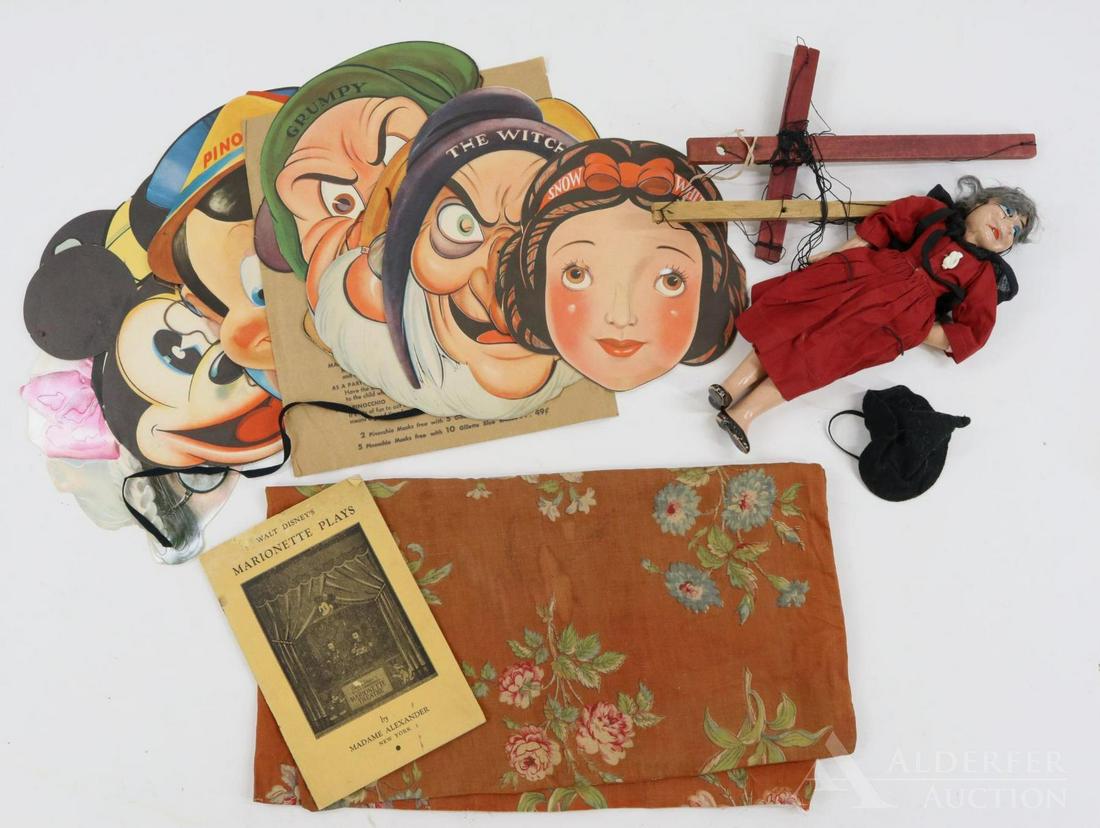 LOT OF COMPOSITION DOLLS/MASKS. (1 of 19)