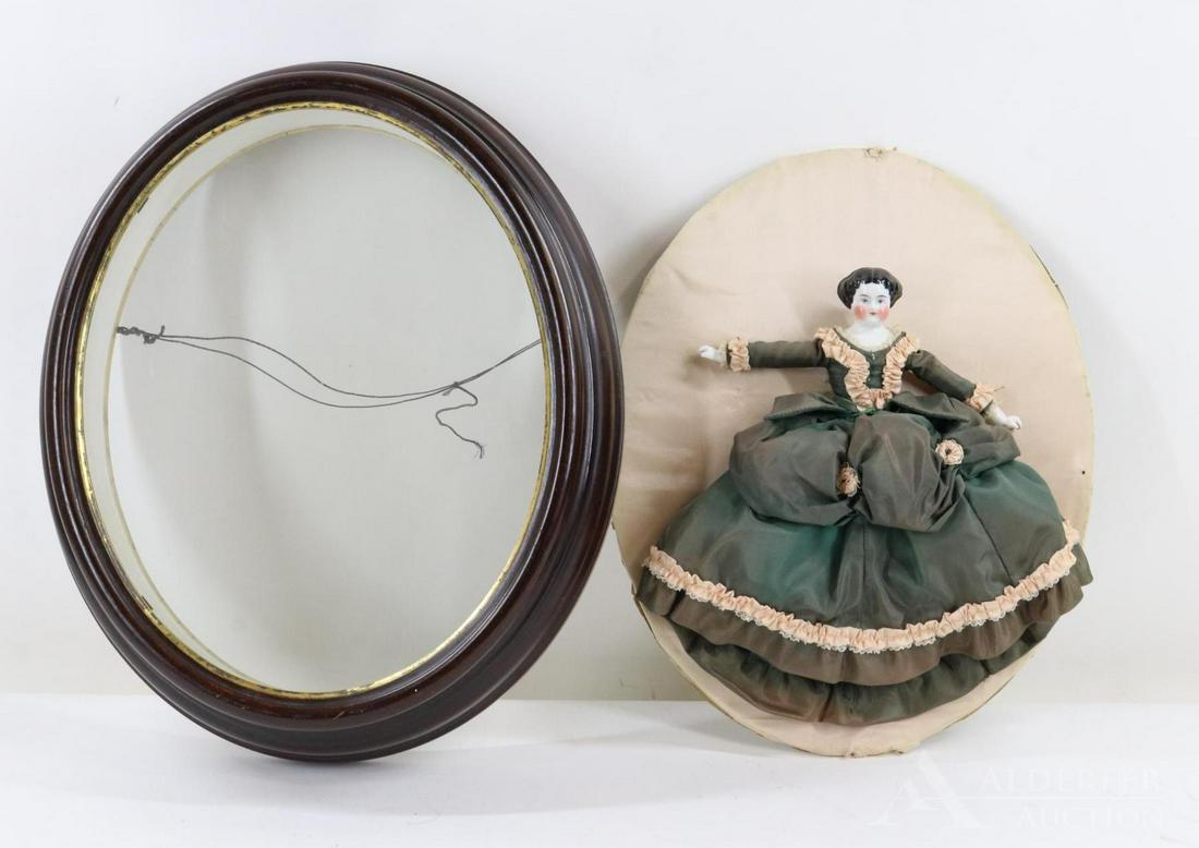 LOT OF PAPIER MACHE/WAX/CHINA DOLLS. (1 of 10)