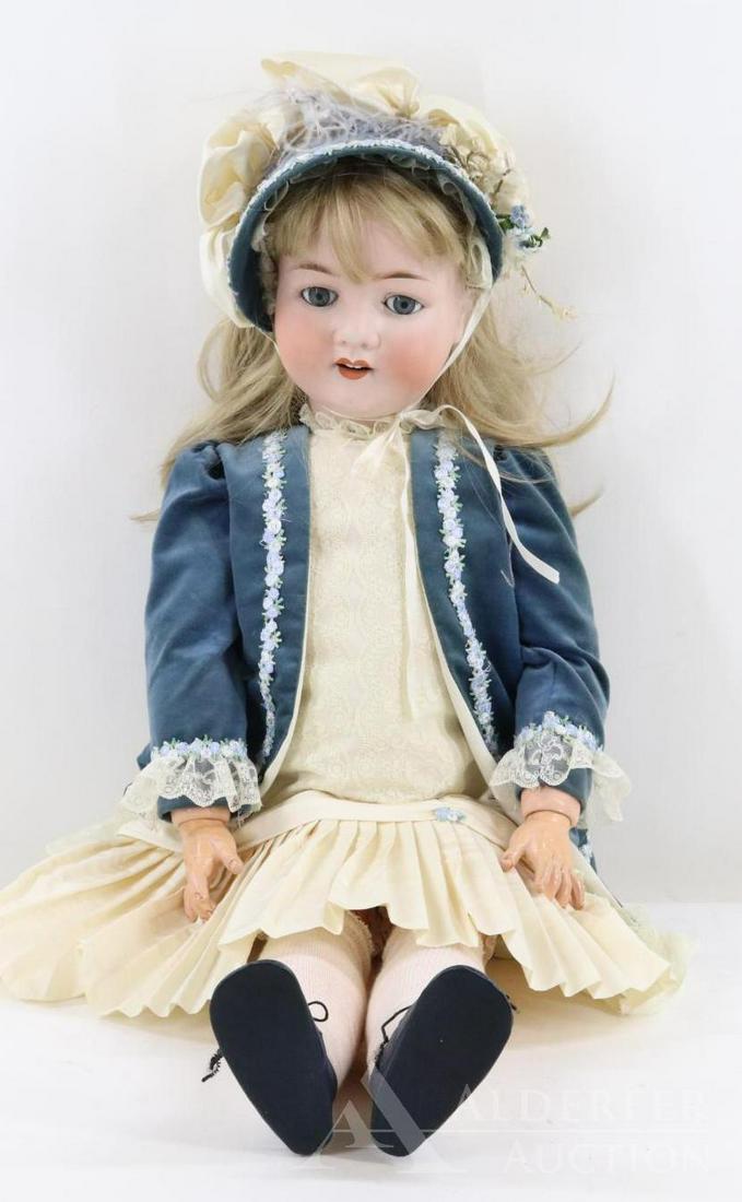 GERMAN BISQUE HEAD DOLL. (1 of 10)