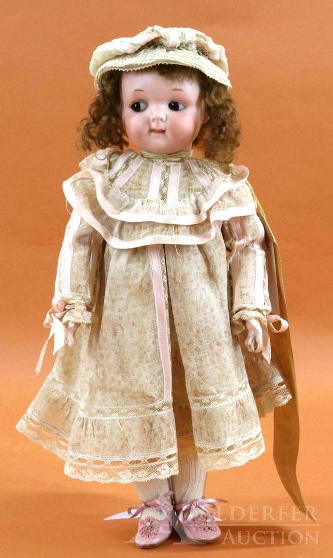 ANTIQUE GERMAN BISQUE HEAD CHARACTER DOLL. (1 of 13)