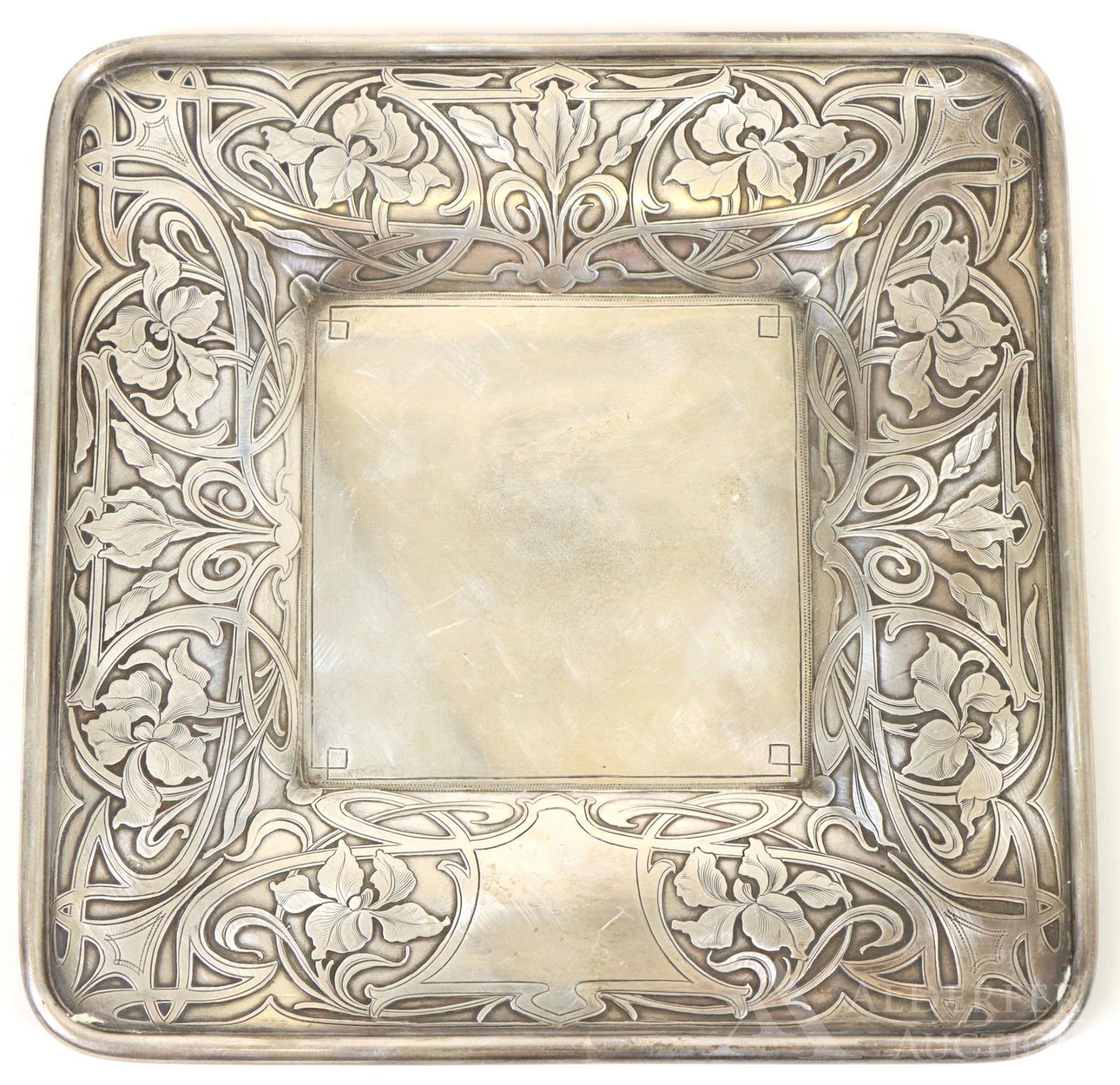 Black, Starr & Frost Art Nouveau Tray (1 of 4)