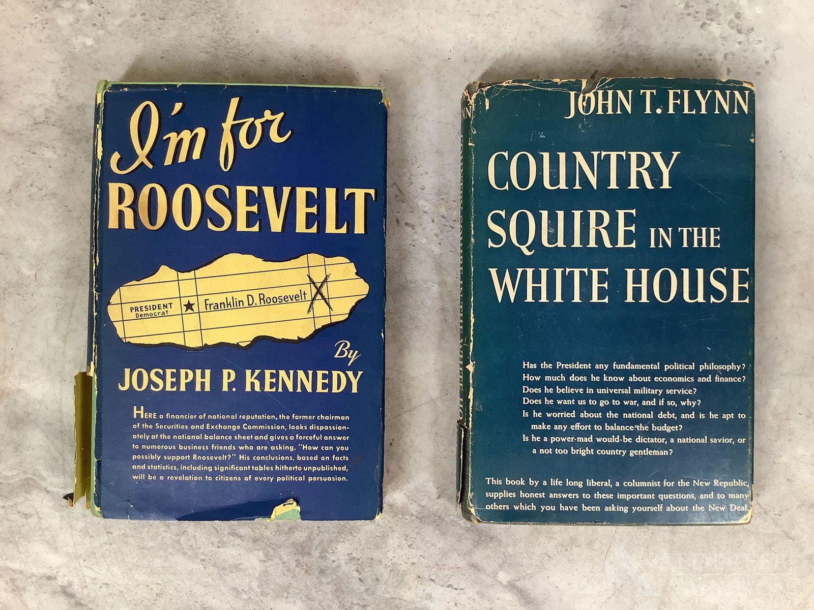 I'm For Roosevelt, Signed Edition & Country Squire in (1 of 12)