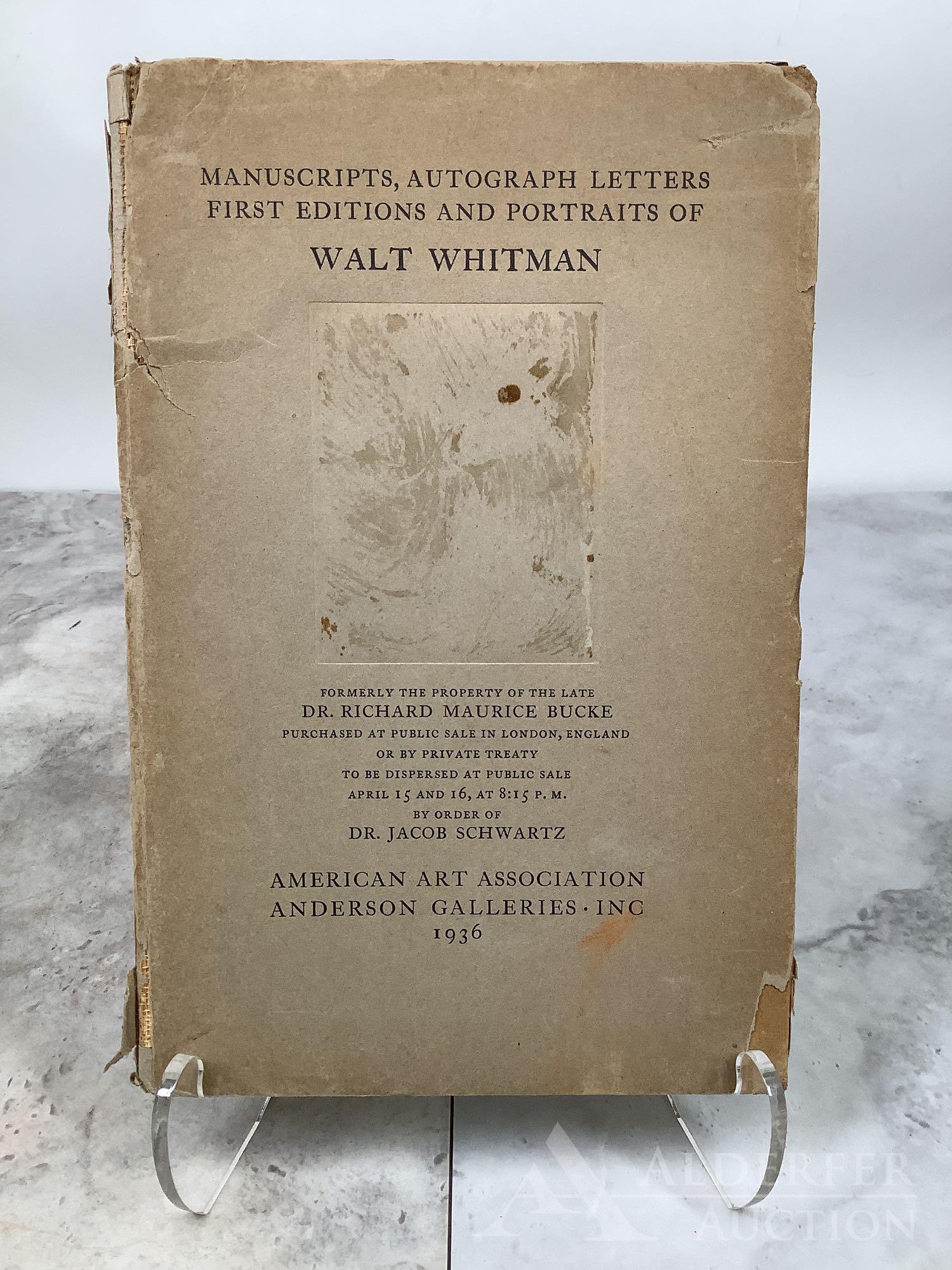 Manuscripts, Autograph Letters, Frist Editions and (1 of 5)