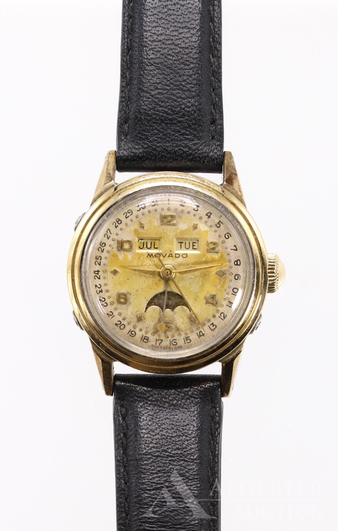 Movado Moonphase Triple Date Wrist Watch (1 of 7)