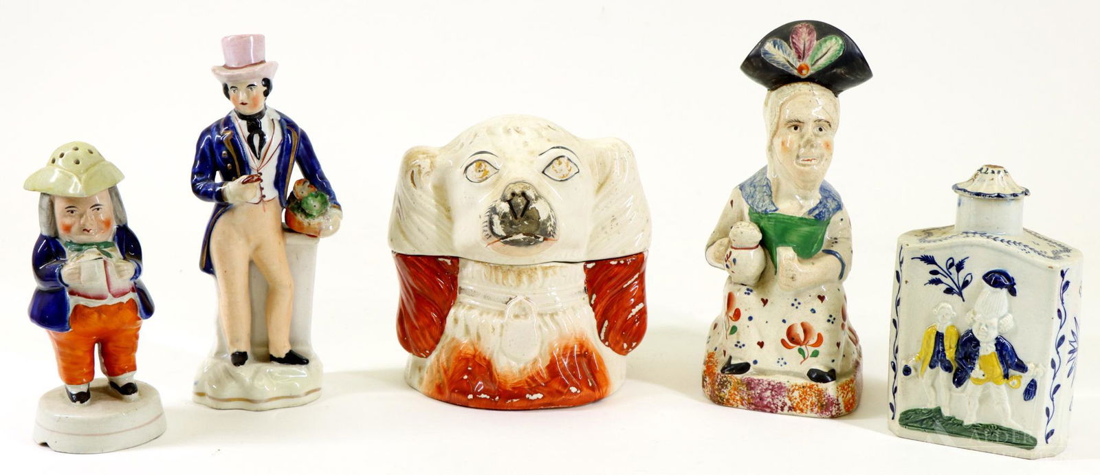 Staffordshire Figures & Figural Tableware (1 of 20)