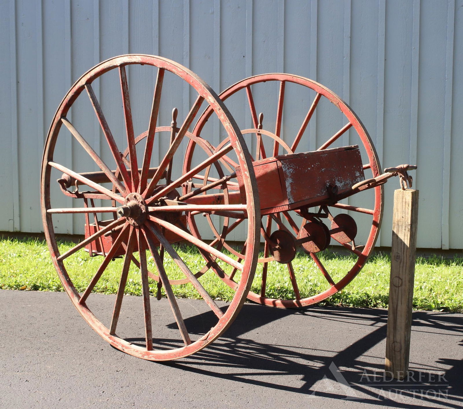 Antique Firehose Reel (1 of 13)
