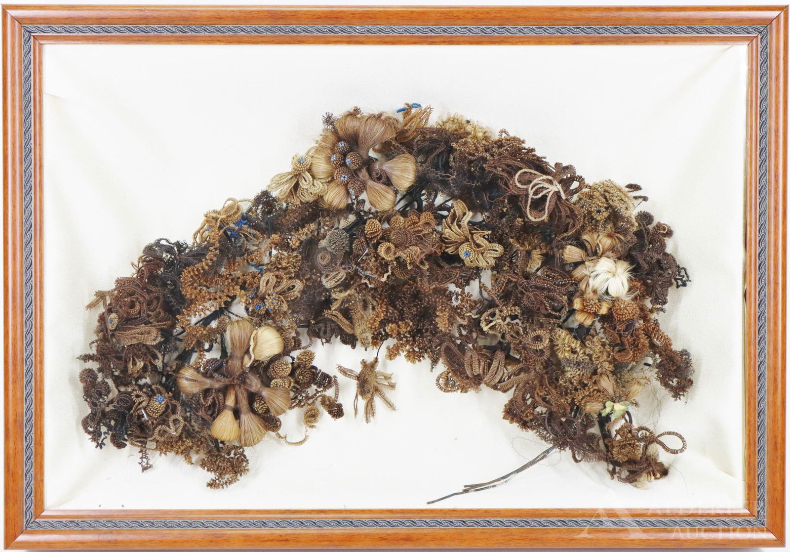 Victorian Hair Mourning Art (1 of 6)