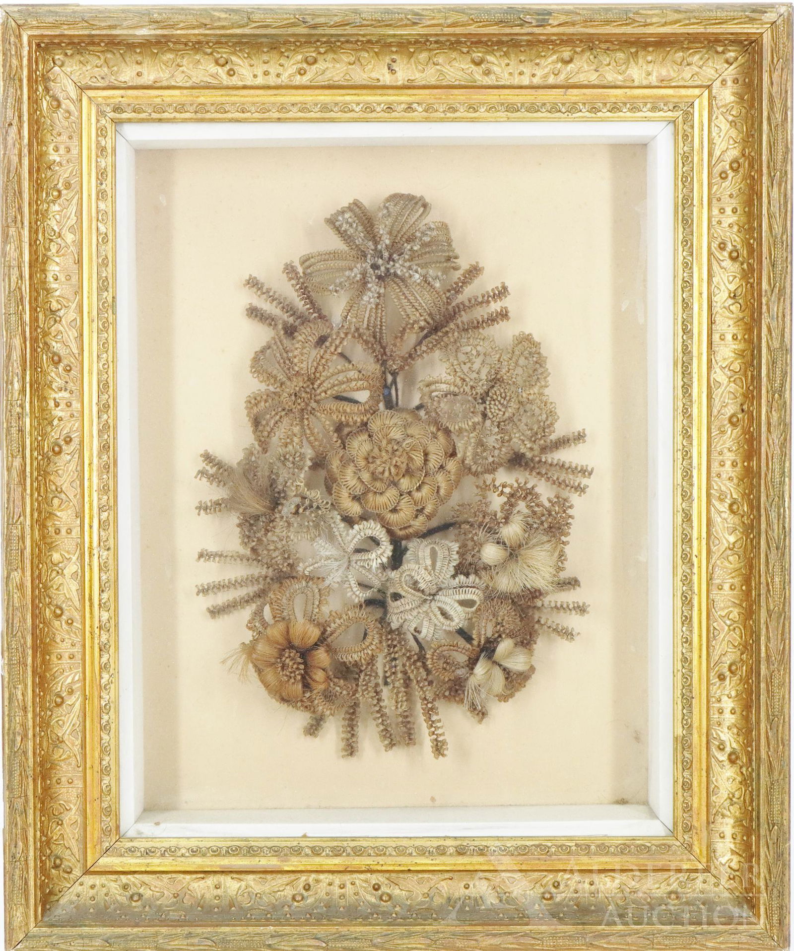 Victorian Hair Mourning Art (1 of 5)