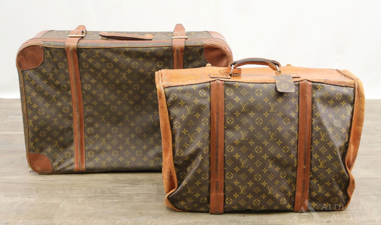 Louis Vuitton Suitcase & Garment Bag (1 of 20)