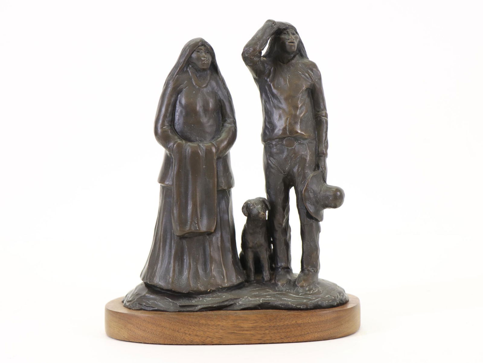 Allan Houser (Apache 1914-1994) Bronze Sculpture (1 of 8)