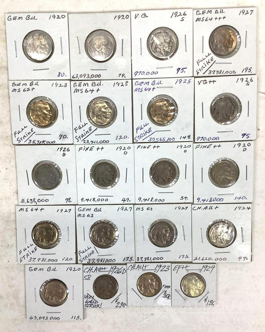 BUFFALO NICKELS (1 of 2)