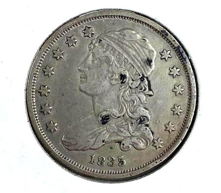 CAPPED BUST QUARTER (1 of 2)