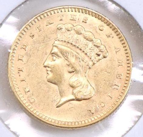 $1 INDIAN PRINCESS GOLD COIN (1 of 2)
