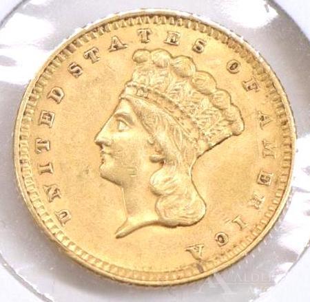 $1 INDIAN PRINCESS GOLD COIN (1 of 2)