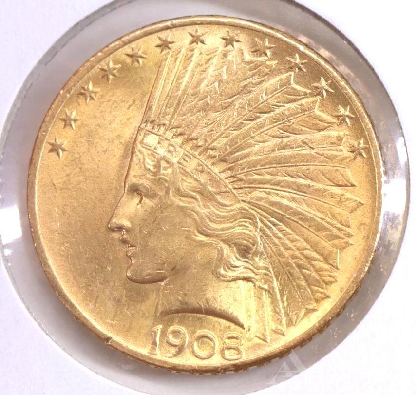 $10 INDIAN GOLD COIN (1 of 2)