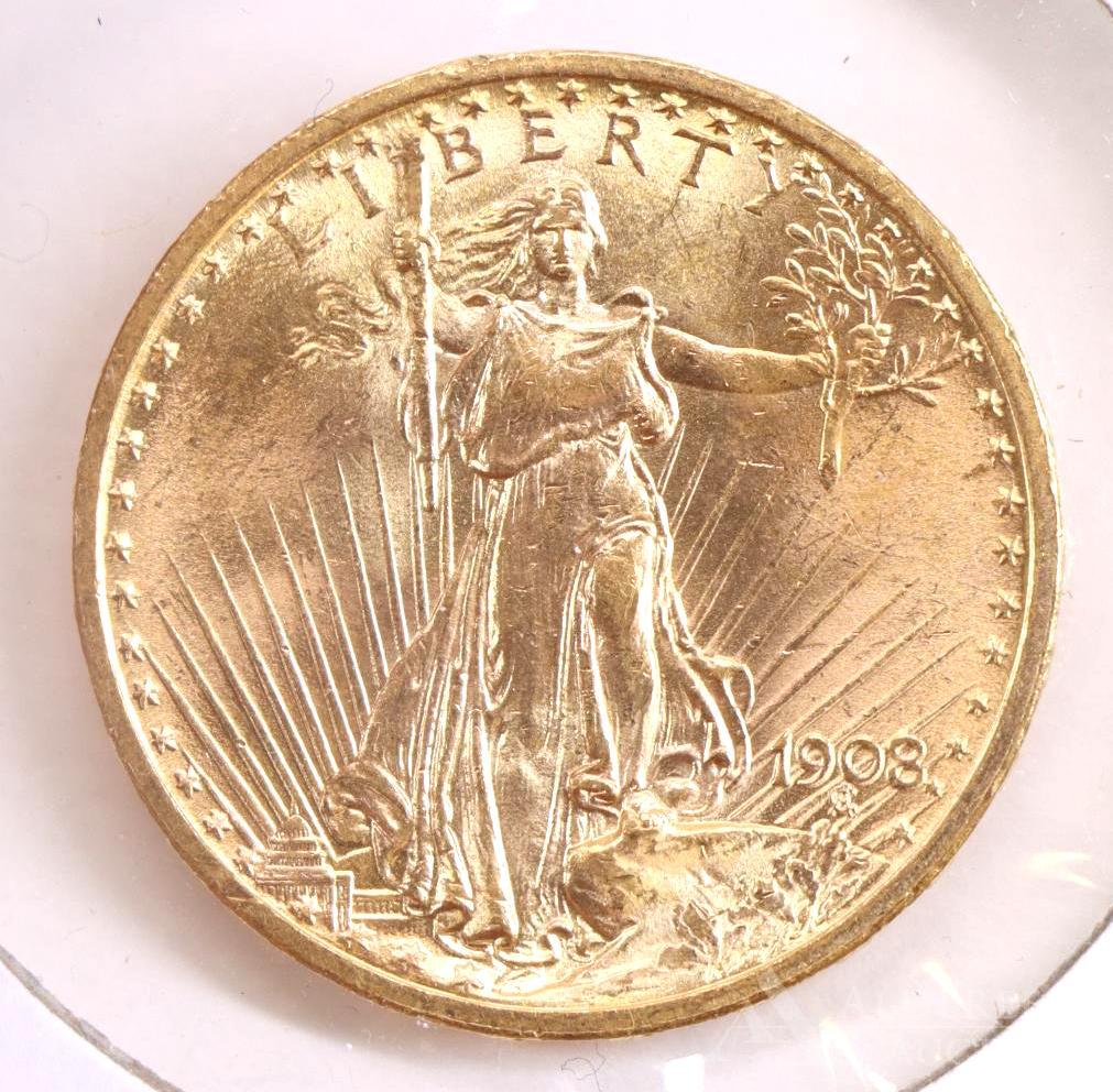 $20 ST. GAUDENS GOLD COIN (1 of 2)