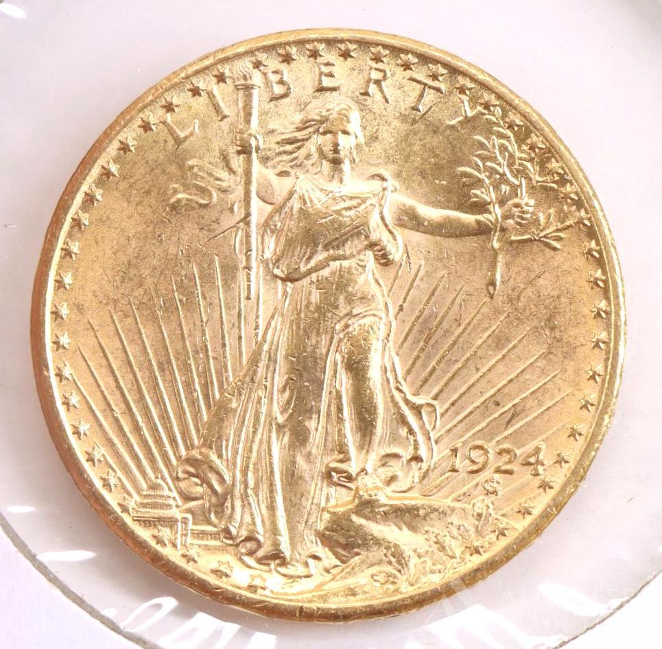$20 ST. GAUDENS GOLD COIN (1 of 2)