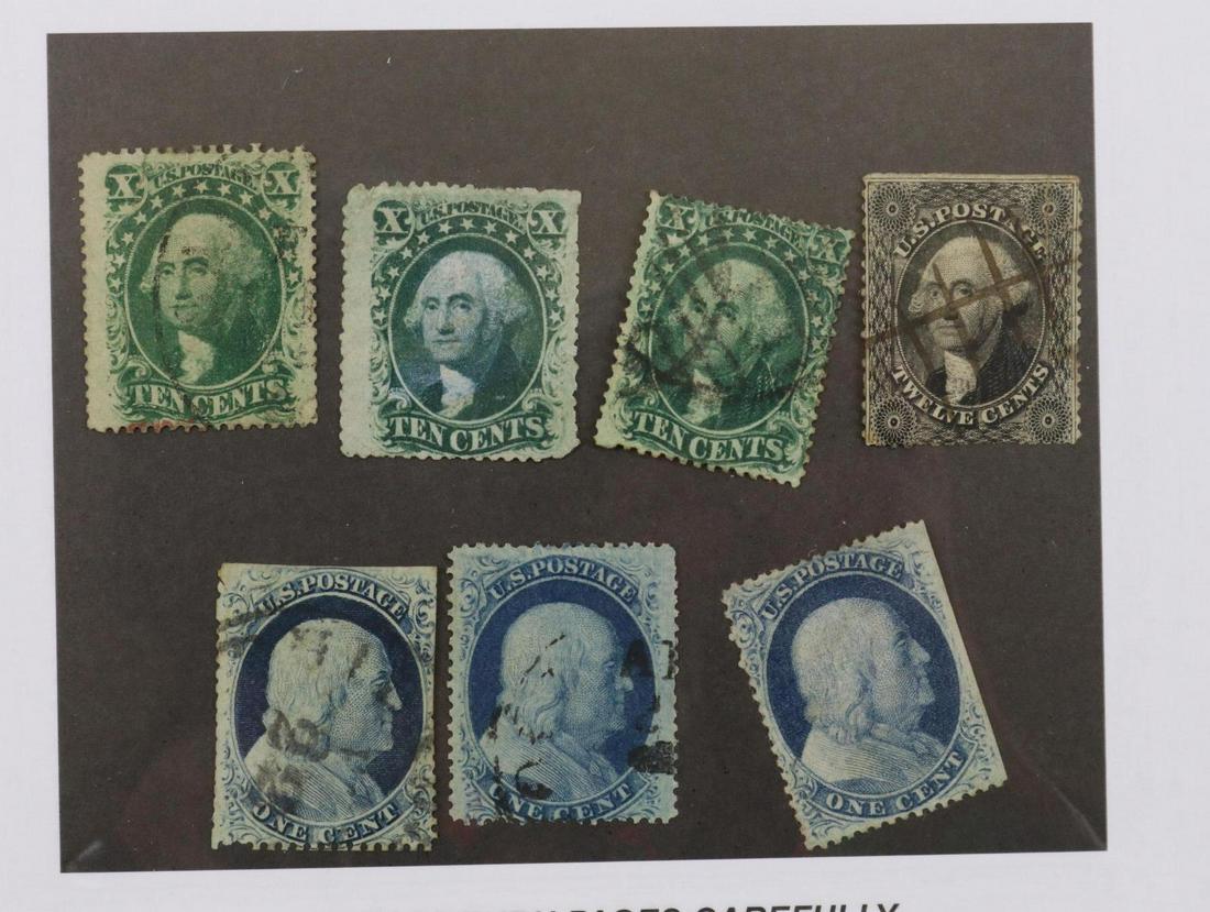 US Stamps 1857 Year Group (1 of 1)