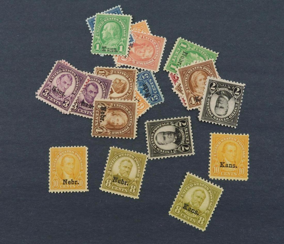 US Stamps #658-#679 (1 of 1)