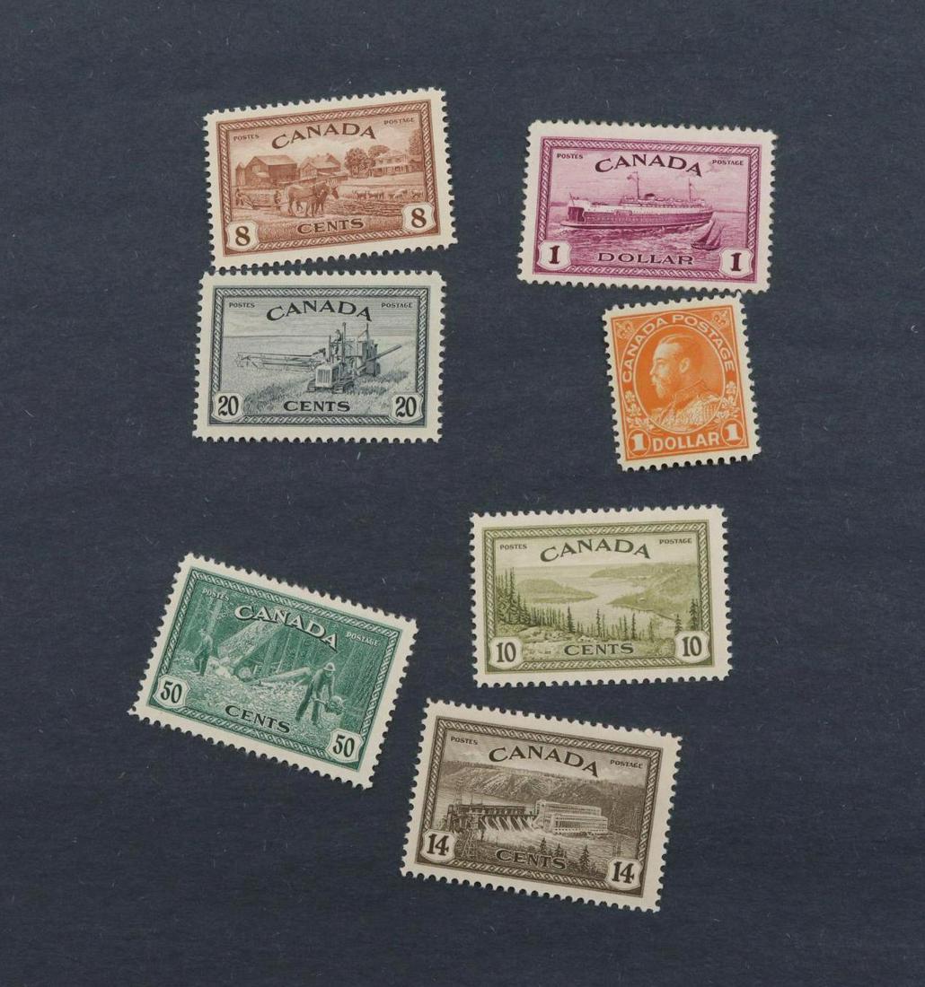 Worldwide Stamps, Canada #122, #268-#278 (1 of 3)