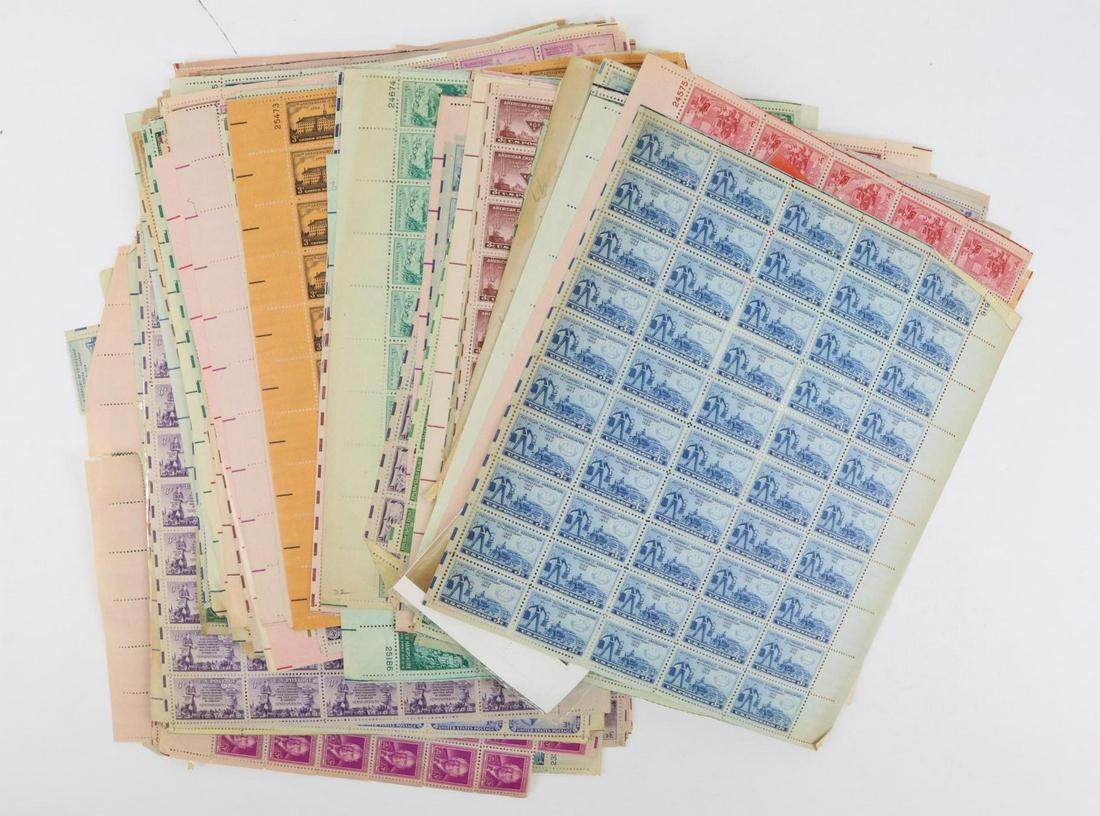 US Stamps Sheets (1 of 1)