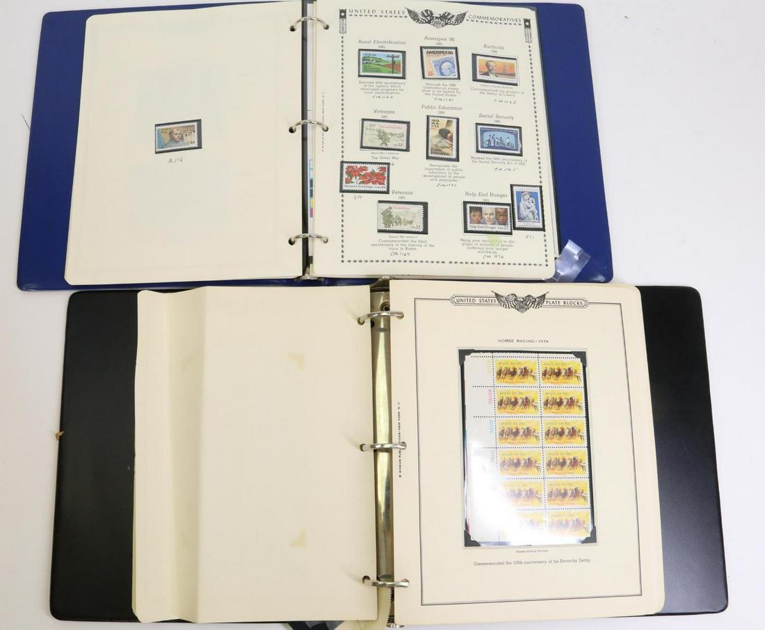 US Stamps Plate Blocks Plus Officials (1 of 3)