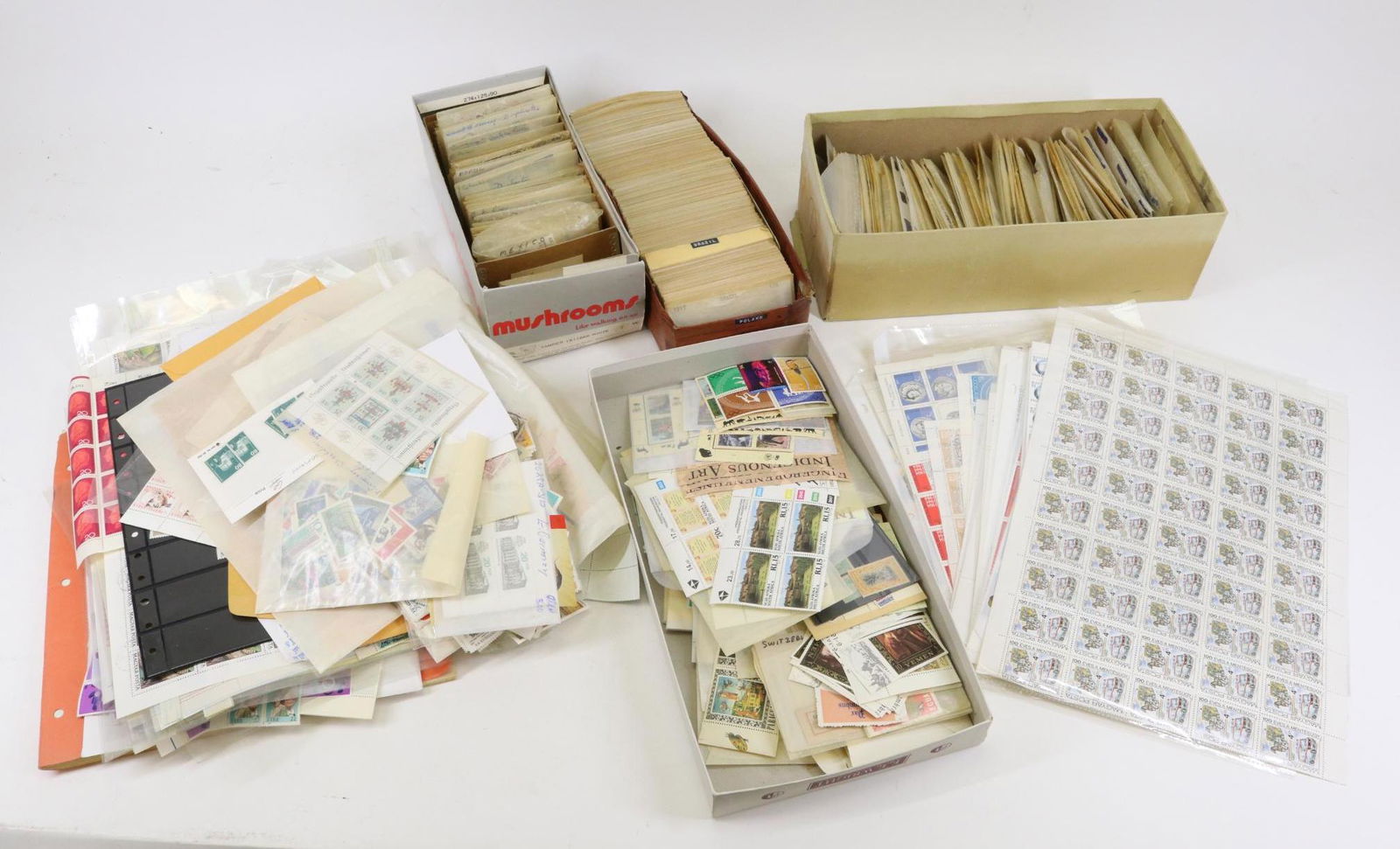 Worldwide Stamps Mix of Sheets (1 of 6)