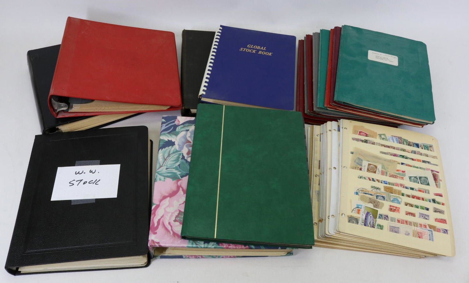 Worldwide Stamps Stock Books, Approvals (1 of 9)