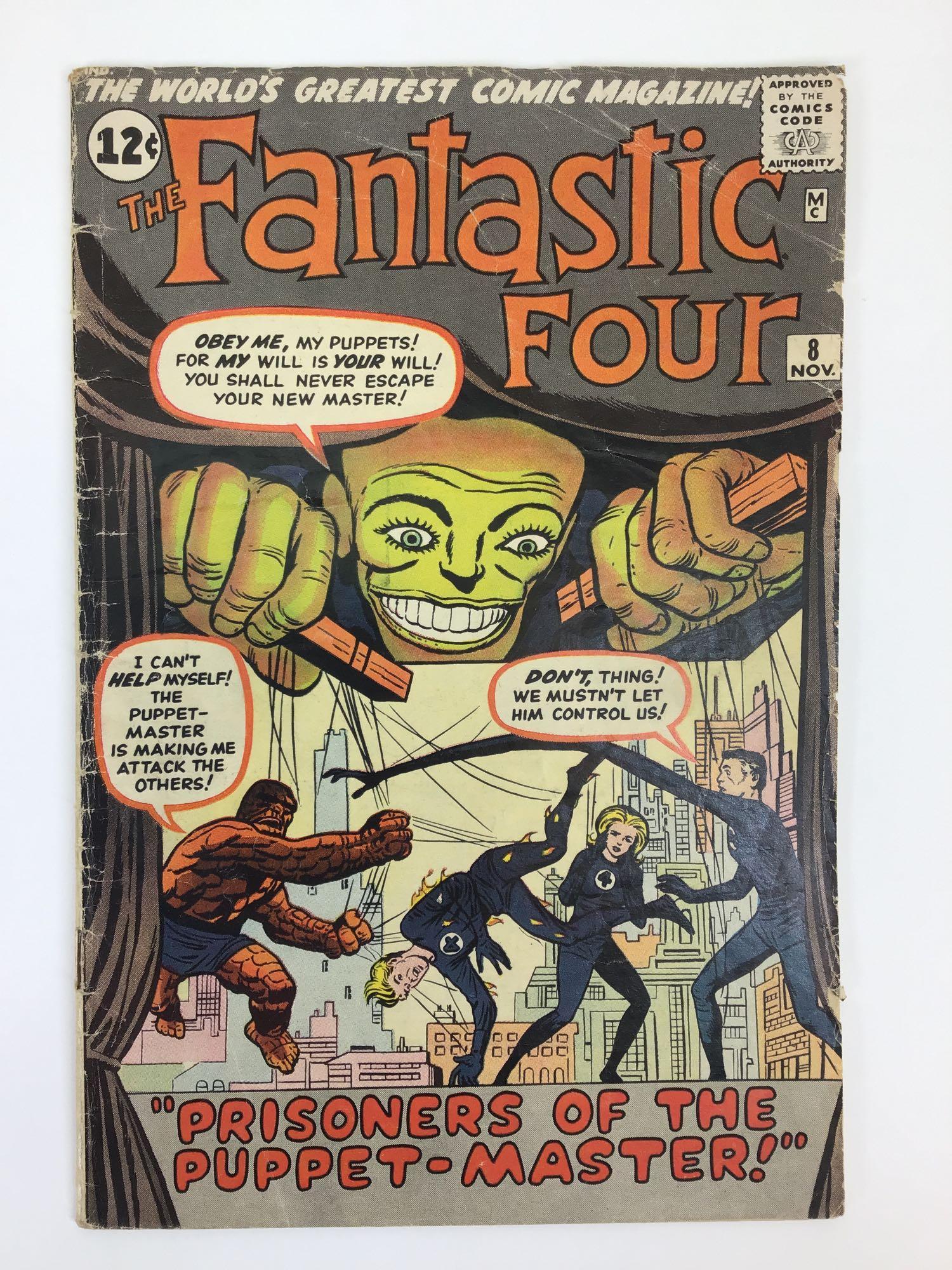 Fantastic Four #8 1st App. Puppet Master (1 of 2)