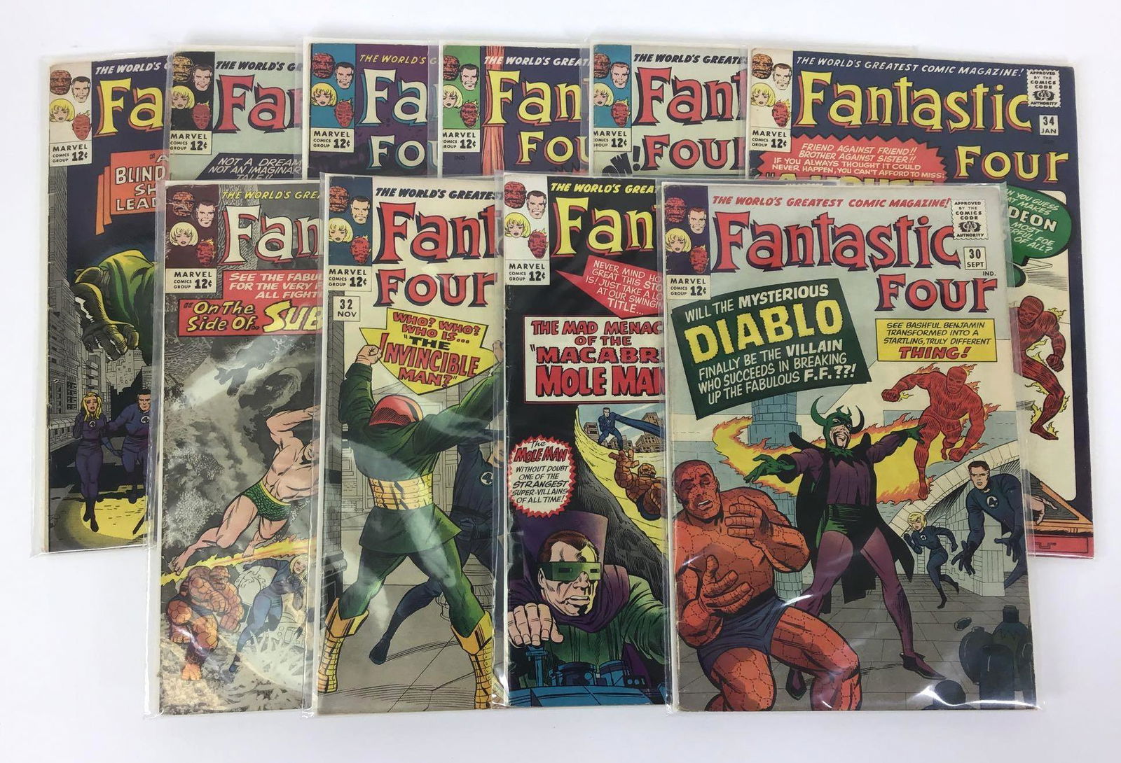 Fantastic Four #30-39 (1 of 4)