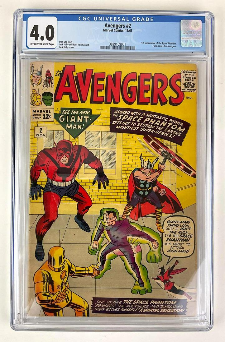 Avengers #2 CGC 4.0 (1 of 3)