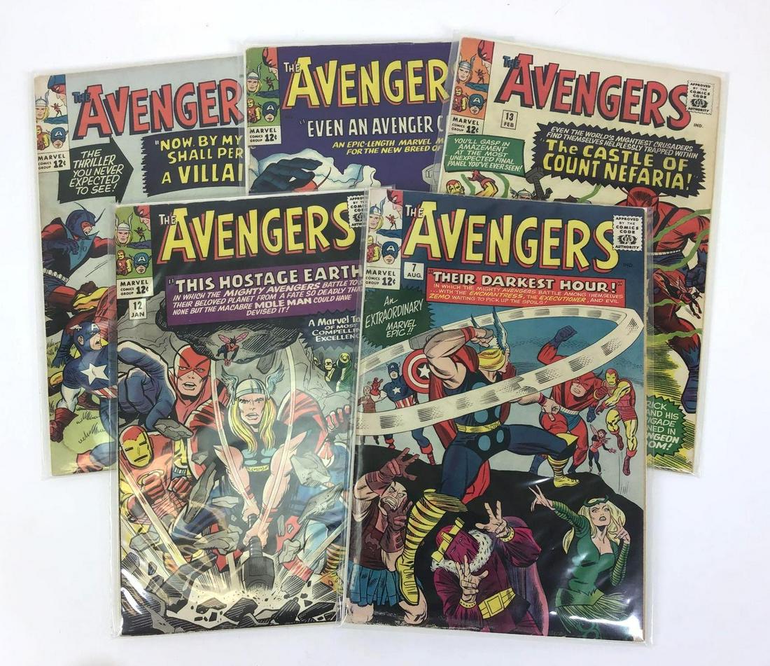 The Avengers No. 7, 12-15 (1 of 3)