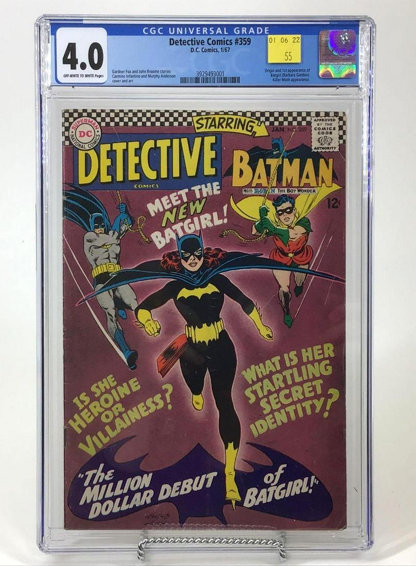 Detective Comics #359 CGC 4.0, 1st App. Batgirl (1 of 3)