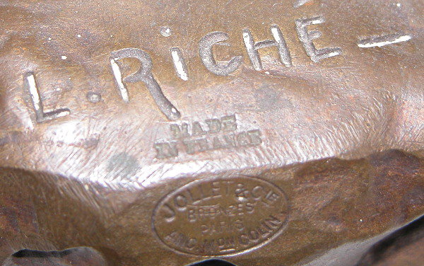 Bronze Figure – Louis Riche. - 2